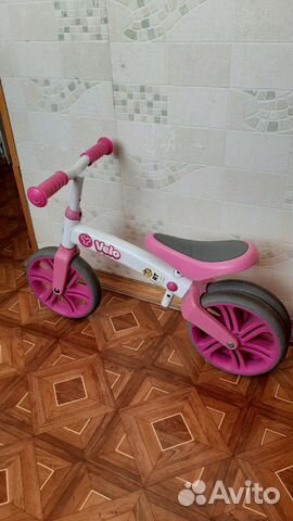 Беговел Velo для девочки от 1,5-2 лет Беговел Velo для девочки от 1,5-2 лет