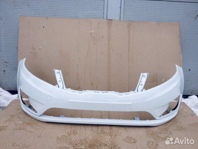 Бампер Kia Rio 3 цвет Белый