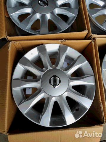 Диски новые литые R16 B на Nissan Renault