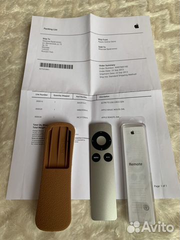 Пульт Apple Remote Пульт Apple Remote