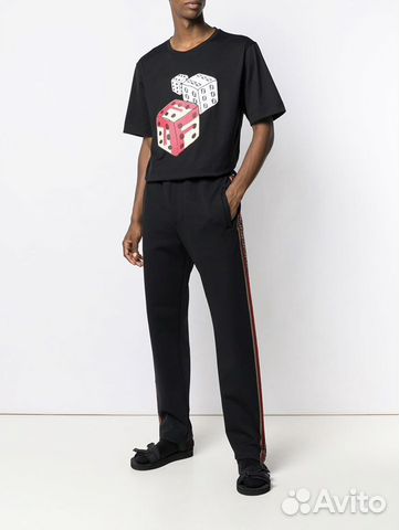 Fendi Dice T shirt in Black Fendi Dice T shirt in Black