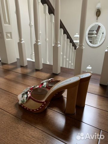 Босоножки Сабо Valentino и D&G