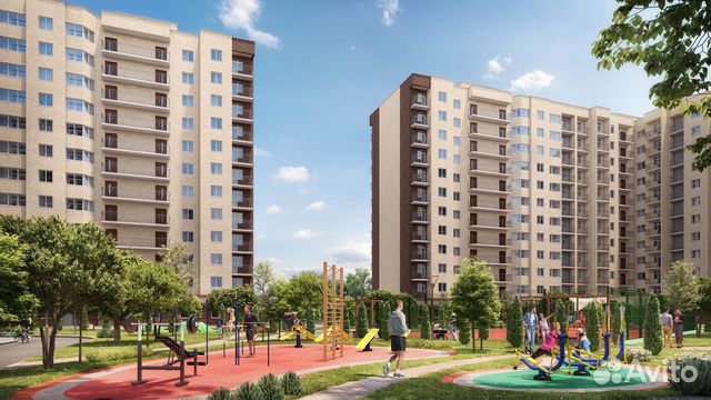 1-к квартира, 36.4 м², 10/12 эт. 1-к квартира, 36.4 м², 10/12 эт.