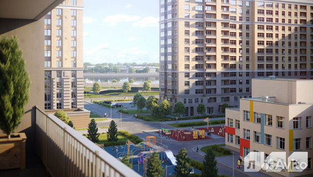 1-к квартира, 39.6 м², 3/23 эт.