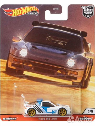 hot wheels ford rs200