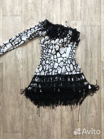 Платье бальное Латина с веревками