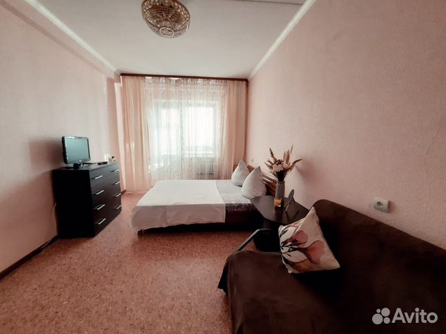 

1-к. квартира, 42 м², 2 кровати