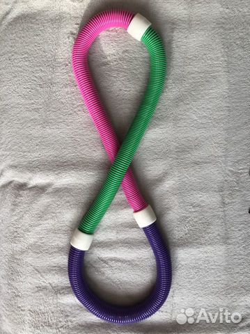 Обруч гибкий пружинный хулахуп