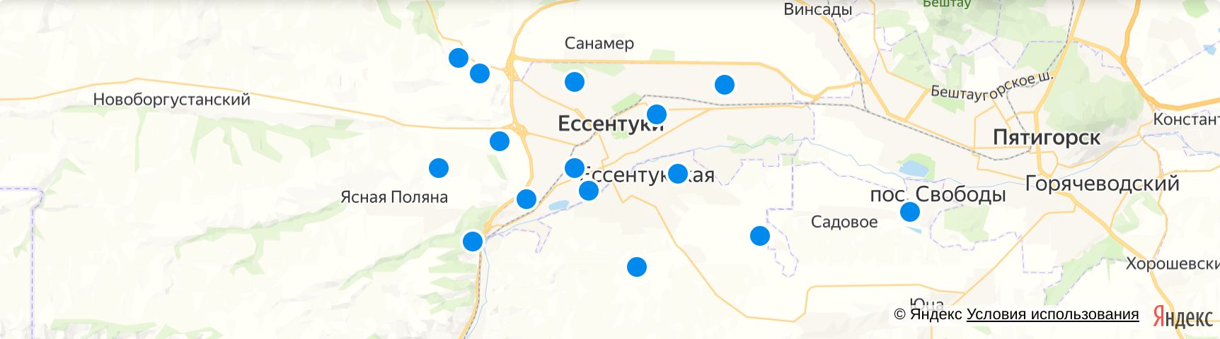 Работа в ессентуках на авито. Ессентуки Санамер дома. Пос Санамер Ставропольский край на карте.