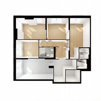 4-к квартира, 120.6 м², 18/24 эт.