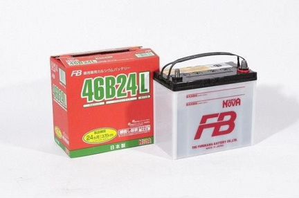 Аккумулятор FB Super Nova 45Ач обрат. пол.FB46B24L