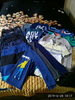 Пакет одежды для мальчика на рост 134-140