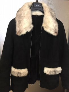 Дублёнка облегчённая, натуральная овчина, Италия