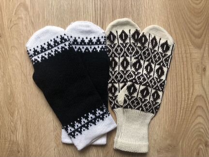 Женские варежки новые