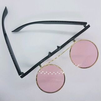 Очки розовые