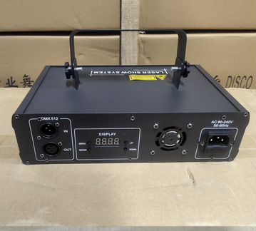 Лазер двухлучевой RGB с DMX управлением
