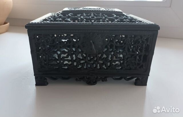 Каслинское литье шкатулка ларец сундучок