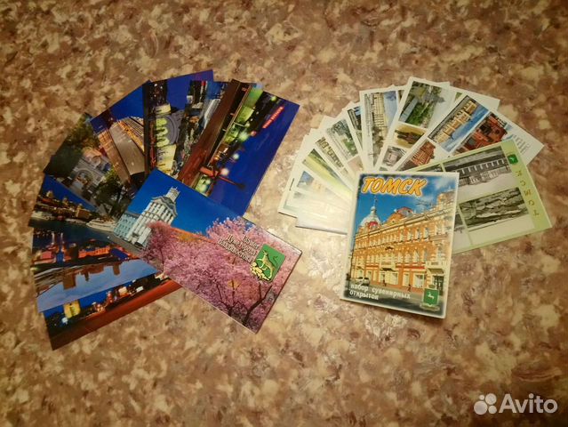 Набор сувенирных открыток Томск/Владивосток