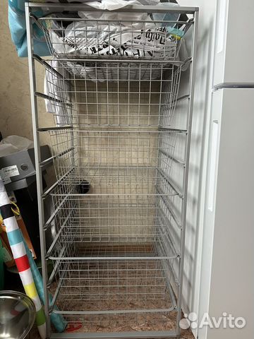 Корзина для белья железная