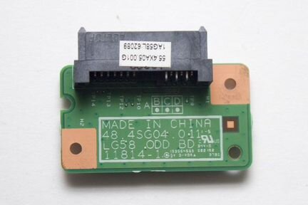 Коннектор DVD Lenovo G580 (20157). Отп. в регионы