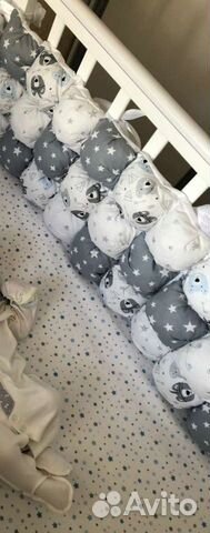 Бортики в детскую кроватку