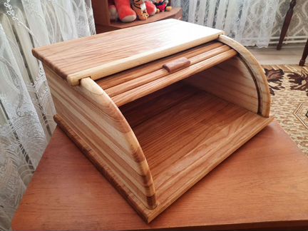 Хлебница деревянная