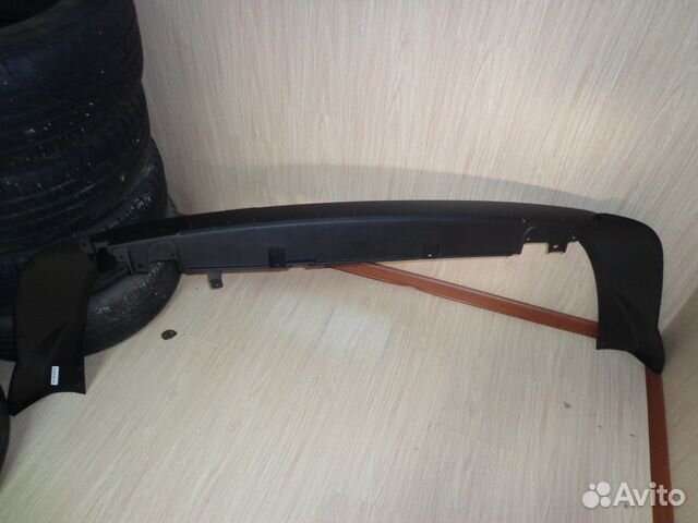 Бампер задний митсубиси аутлендер