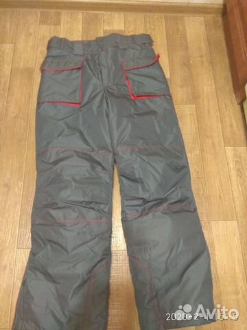 Брюки теплые на синтепоне, спец. одежда новые