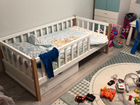 Детская кровать 160 на 80 с ящиками из бука