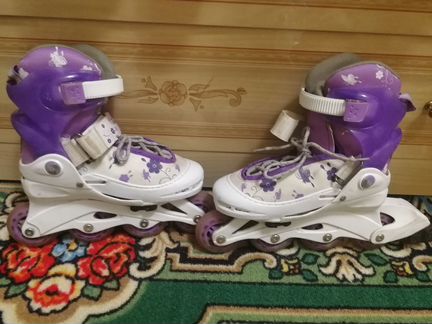 Роликовые коньки детские раздвижные