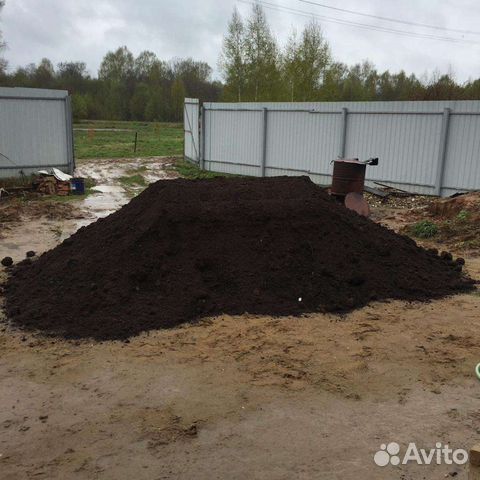 Плодородный грунт чернозем