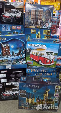 Конструкторы Гарри Поттер Хогвартс аналог Лего