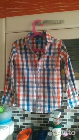 Рубашка для мальчика 116 размер