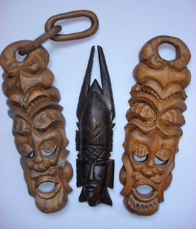 Маска африканская 3 шт