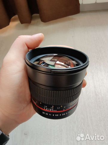 Samyang MF 85mm f/1.4 AS IF UMC Canon EF
