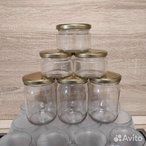 Банка с крышкой твист-офф 0,25 и 0,5 литра