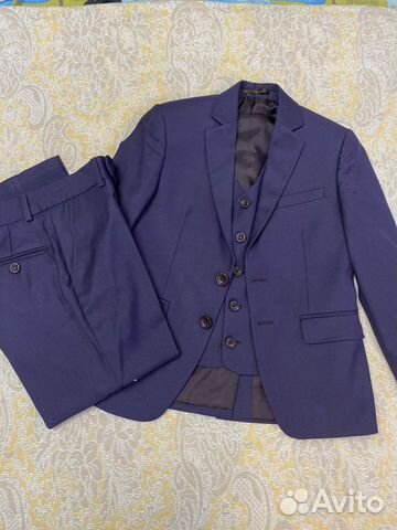 Школьный костюм тройка для мальчика 116-122