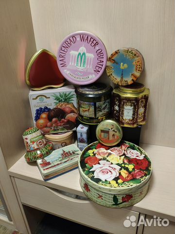 Жестяные банки времен СССР