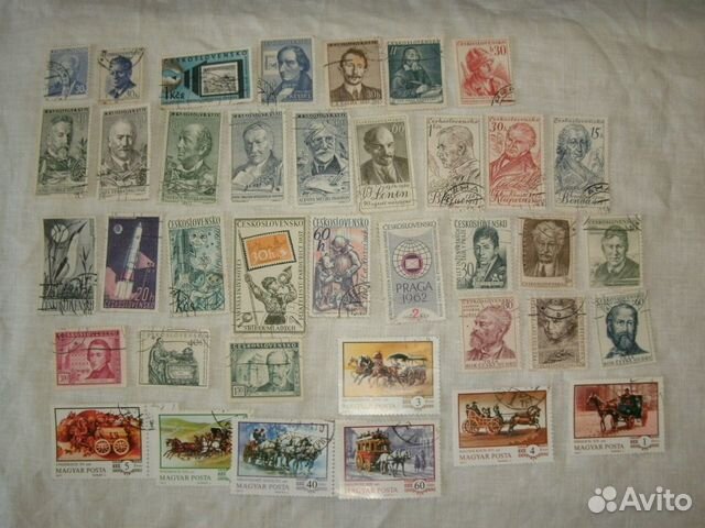 Марки Чехословакия, Венгрия, Польша, оар