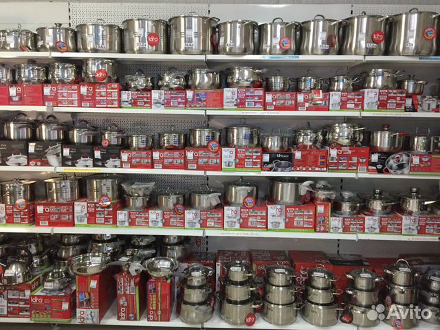 Посуда, Кастрюли, Сковородки