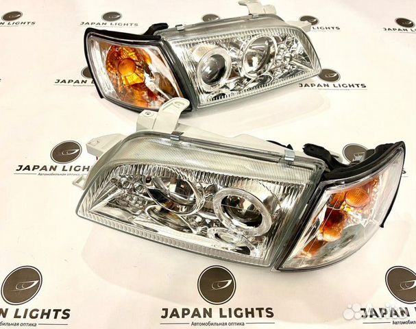 Фары линзовые передние Toyota Corona/Caldina 190