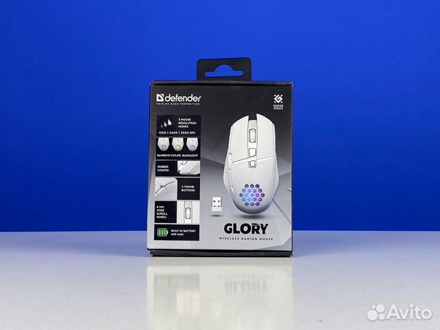 Беспроводная мышь Defender Glory GM-514 белая купить в Санкт-Петербурге ...