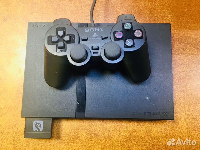 Sony PS2 Slim + Карта, Игра, Прошивка, Гарантия