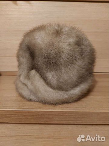 Норковая шапка женская