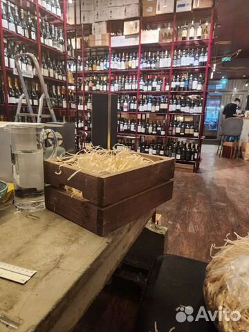 Ящик деревянный подарочный для вина