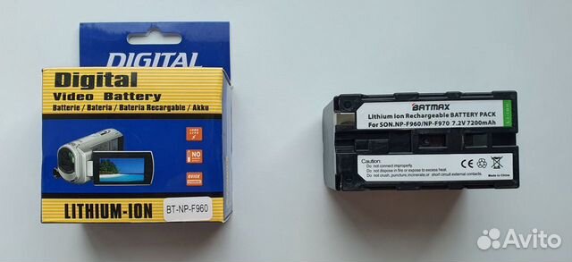 Аккумулятор для Sony NP-F960 (Новый)