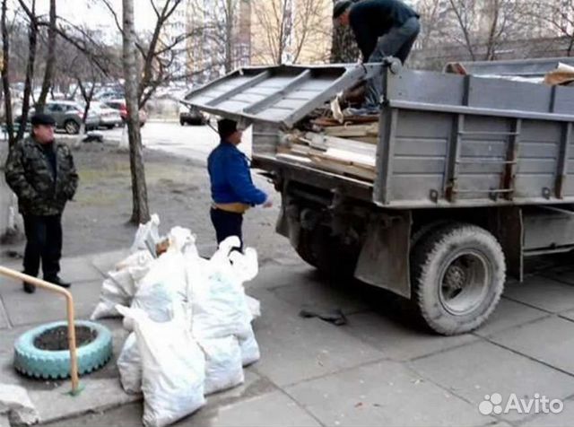 Фото вывоз мусора с грузчиками