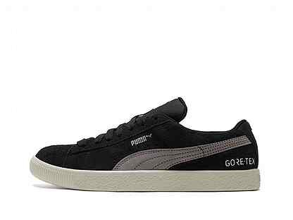 puma suede s black