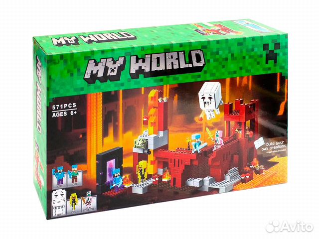 Конструктор Minecraft 10393 Подземная Крепость