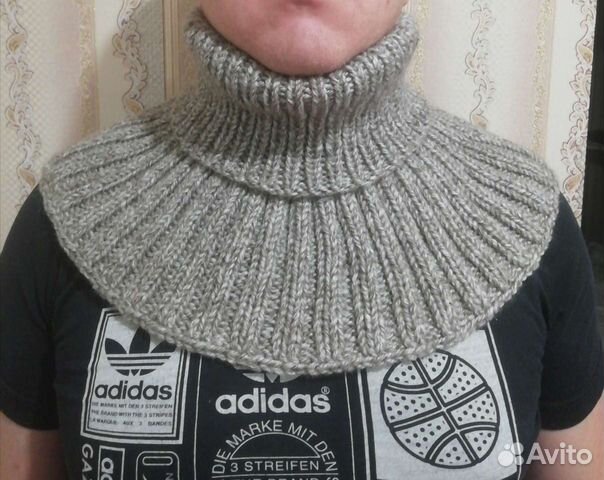 Снуд, манишка мужская (ручной работы)